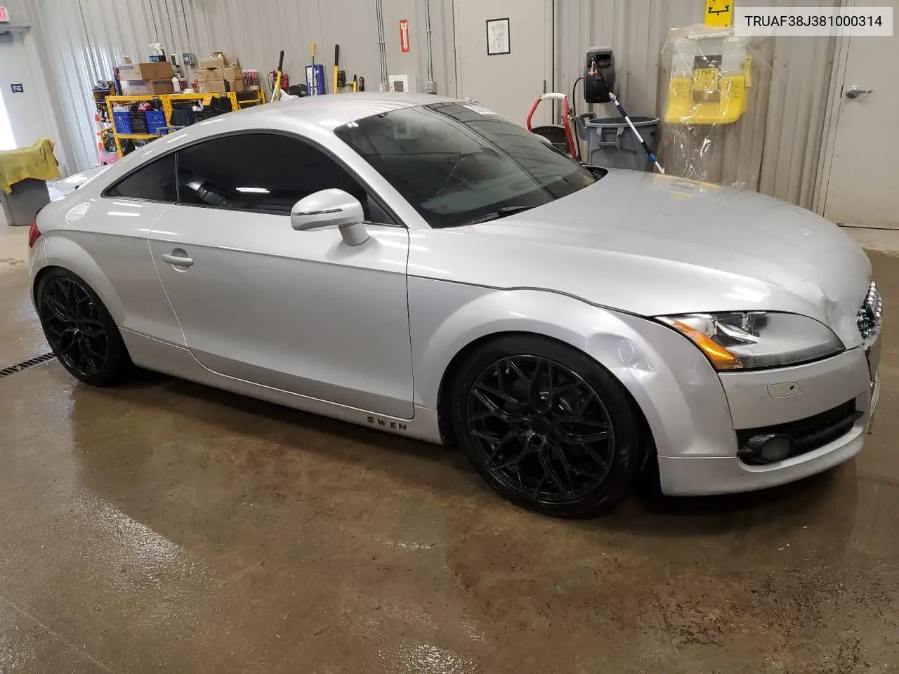 2008 Audi Tt 2.0T VIN: TRUAF38J381000314 Lot: 62313515
