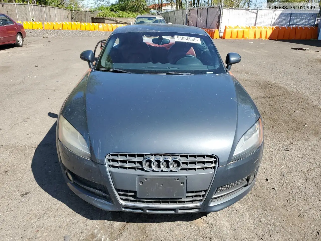 2009 Audi Tt VIN: TRUHF38J391020949 Lot: 54066665