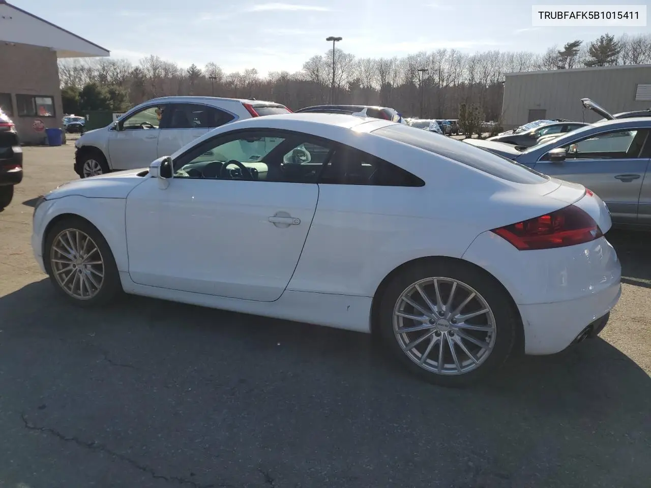 2011 Audi Tt Premium VIN: TRUBFAFK5B1015411 Lot: 51989745