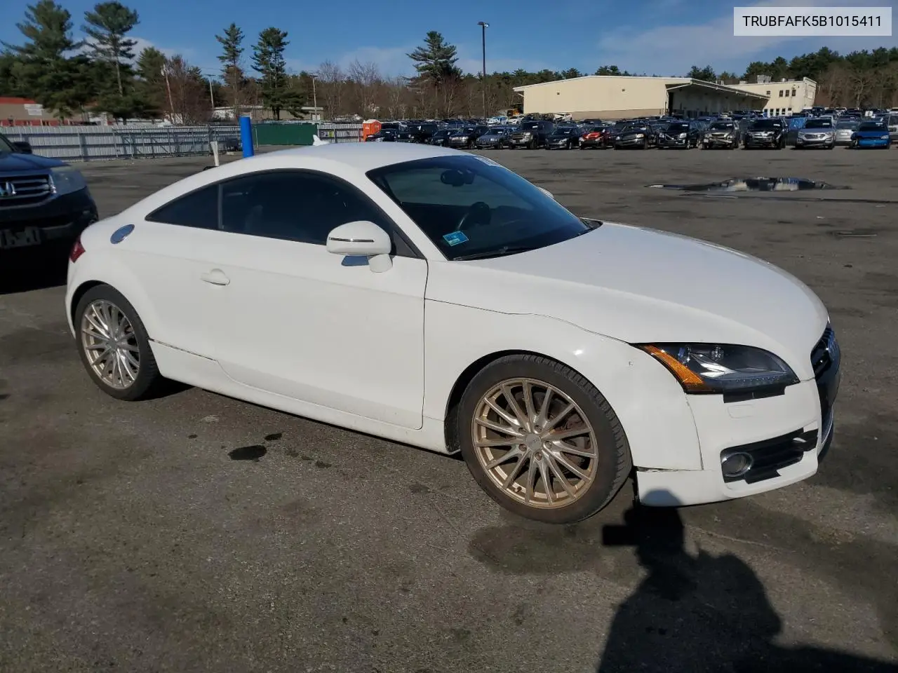2011 Audi Tt Premium VIN: TRUBFAFK5B1015411 Lot: 51989745