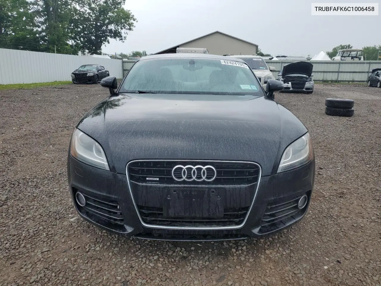 2012 Audi Tt Premium Plus VIN: TRUBFAFK6C1006458 Lot: 62424195