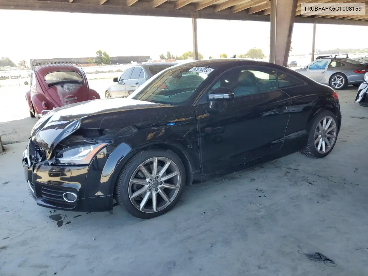 2012 Audi Tt Premium Plus VIN: TRUBFAFK6C1008159 Lot: 62610035