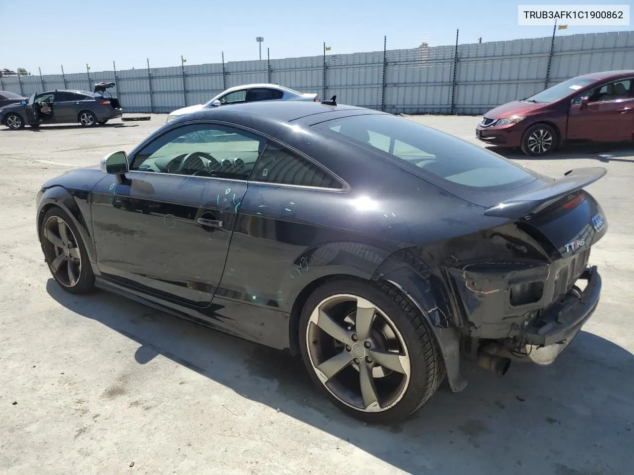 2012 Audi Tt Rs Prestige VIN: TRUB3AFK1C1900862 Lot: 62858885