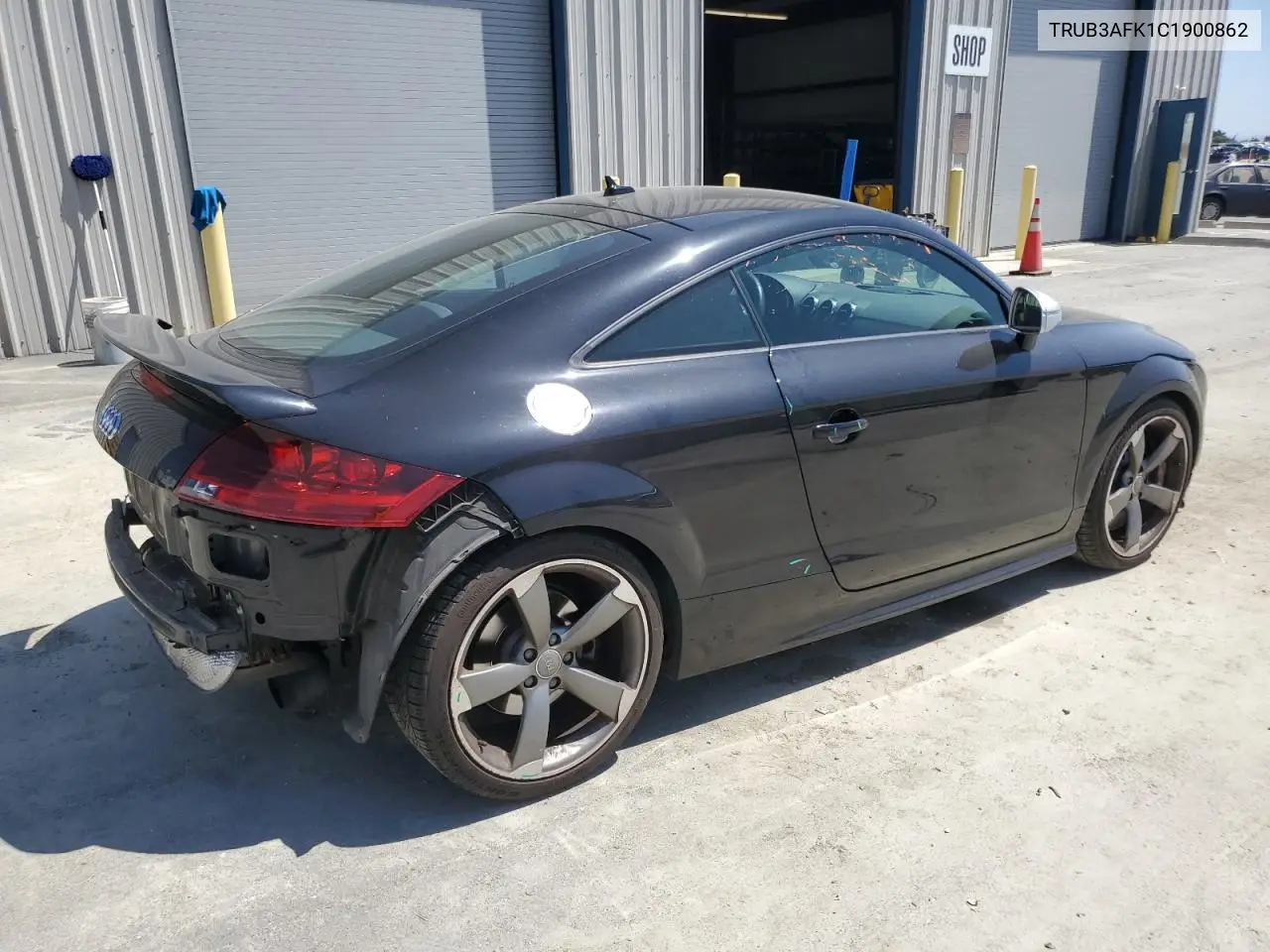 2012 Audi Tt Rs Prestige VIN: TRUB3AFK1C1900862 Lot: 62858885