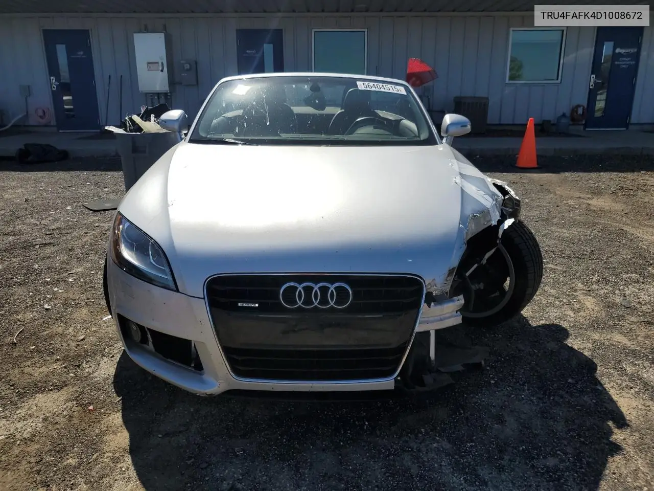 2013 Audi Tt Prestige VIN: TRU4FAFK4D1008672 Lot: 56404515