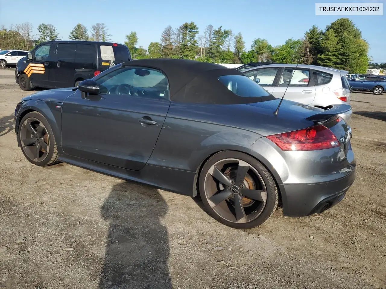 2014 Audi Tt Premium Plus VIN: TRUSFAFKXE1004232 Lot: 55753255