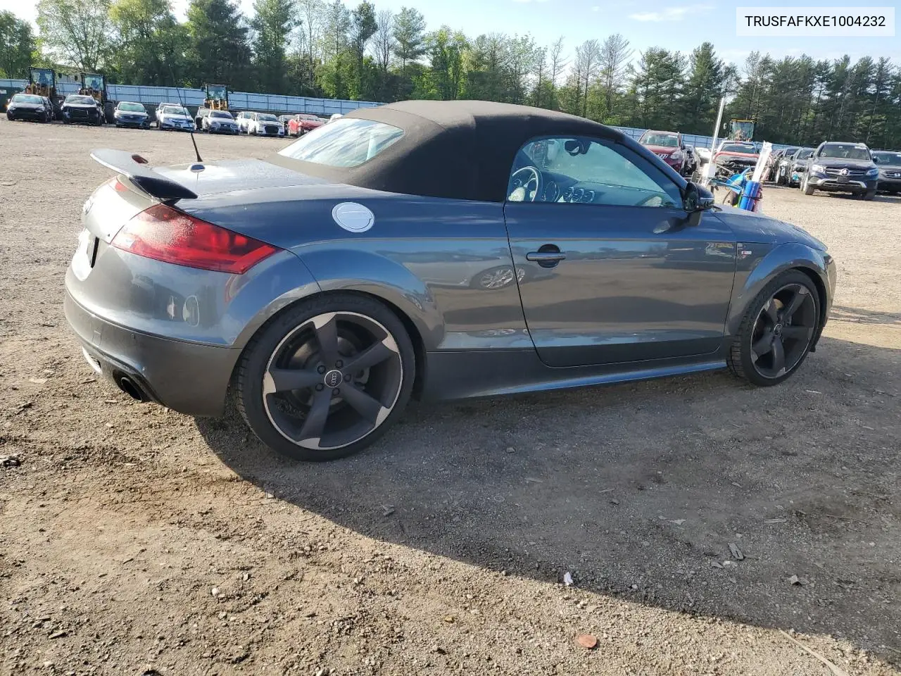 2014 Audi Tt Premium Plus VIN: TRUSFAFKXE1004232 Lot: 55753255