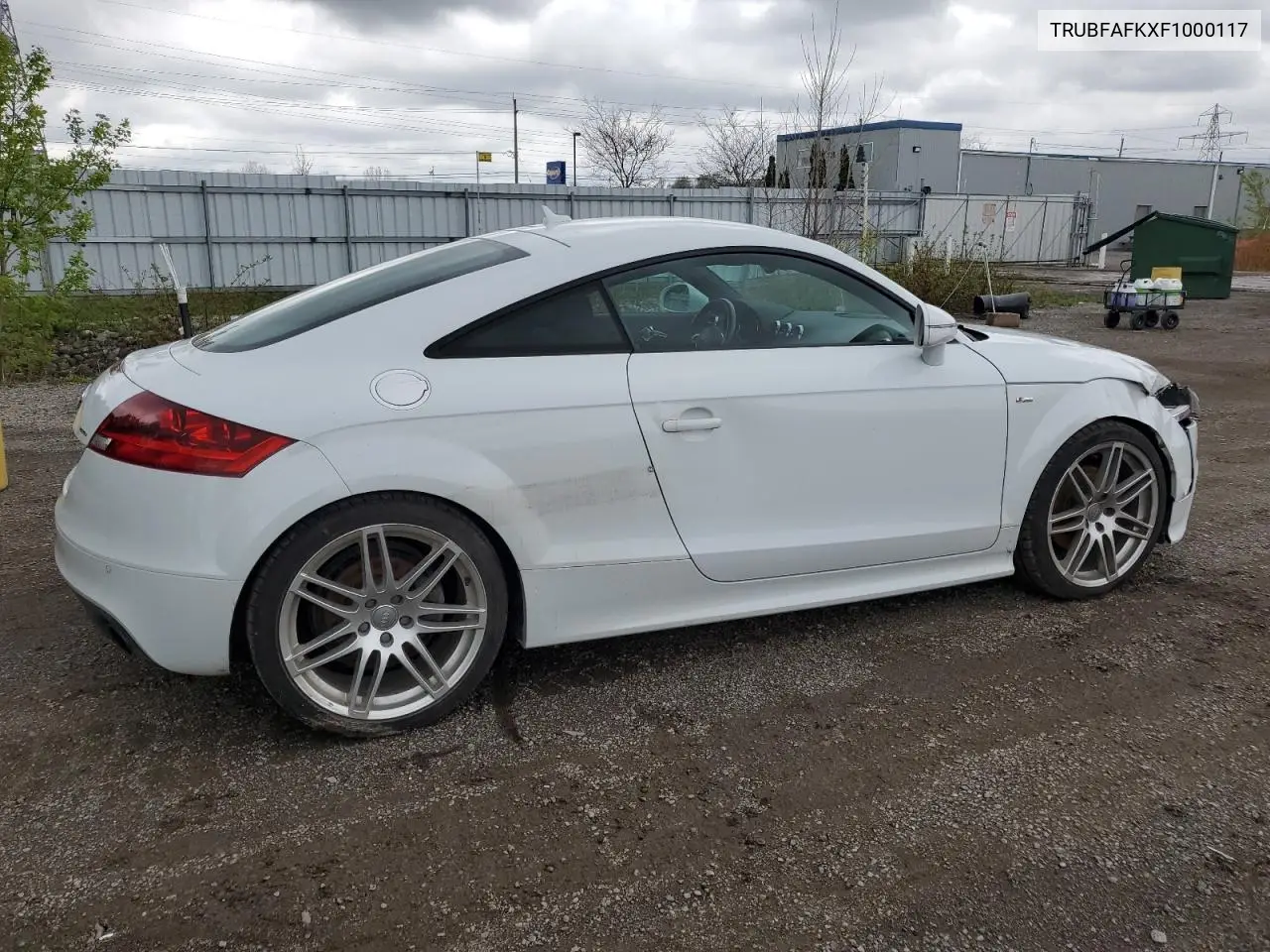 2015 Audi Tt VIN: TRUBFAFKXF1000117 Lot: 55913765
