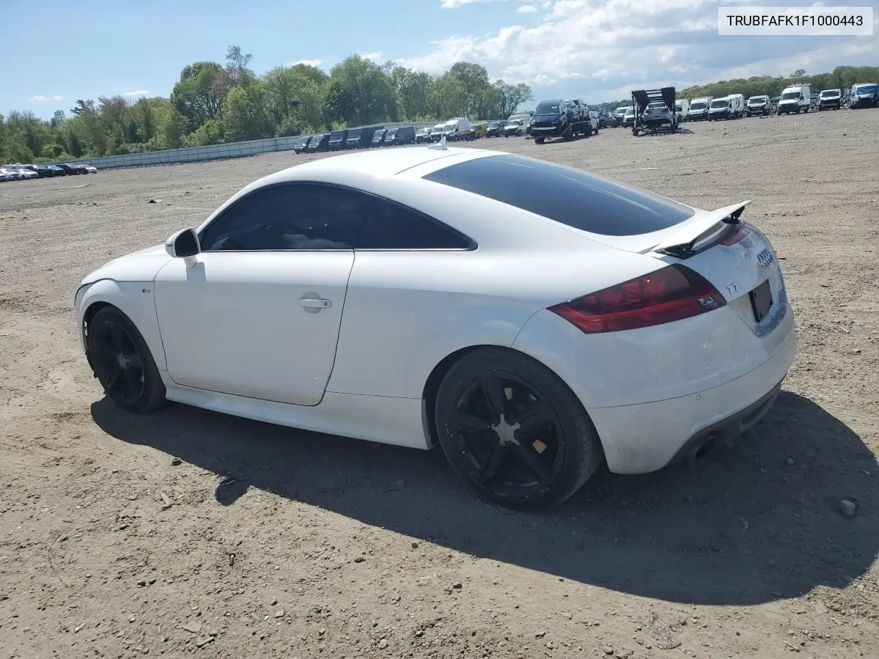 2015 Audi Tt VIN: TRUBFAFK1F1000443 Lot: 56330095