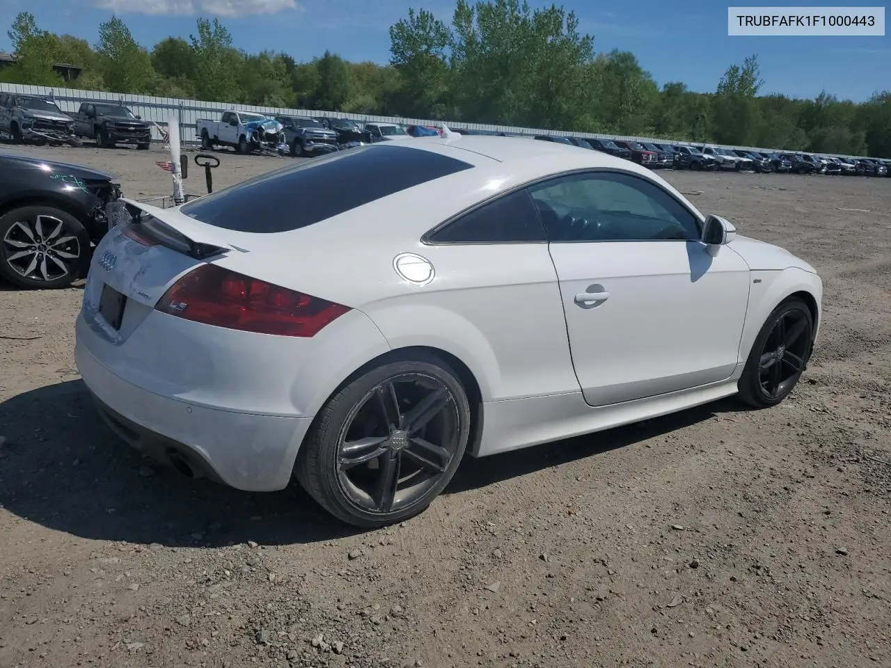 2015 Audi Tt VIN: TRUBFAFK1F1000443 Lot: 56330095