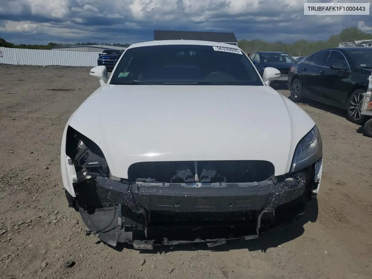 2015 Audi Tt VIN: TRUBFAFK1F1000443 Lot: 56330095