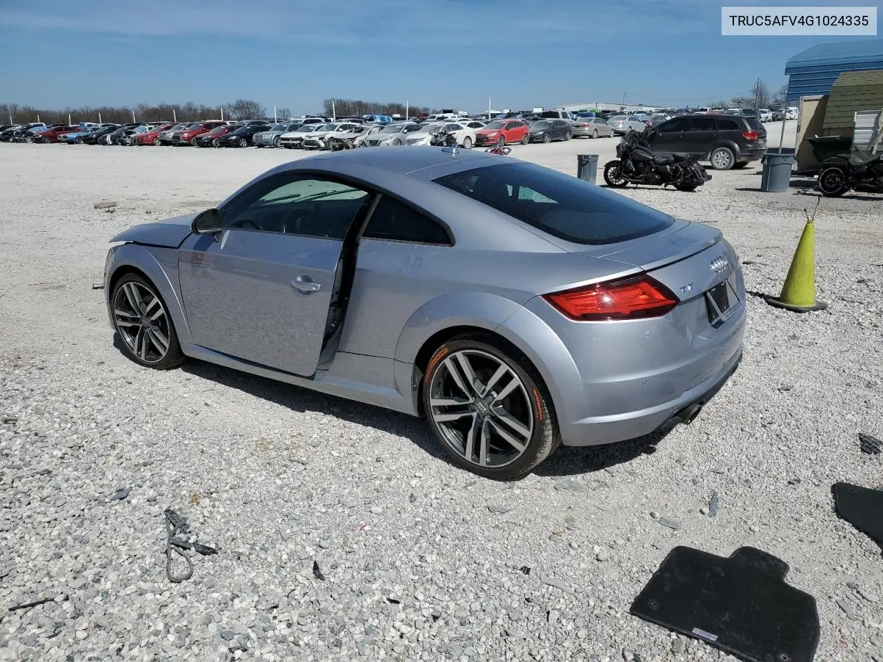 2016 Audi Tt VIN: TRUC5AFV4G1024335 Lot: 49432695