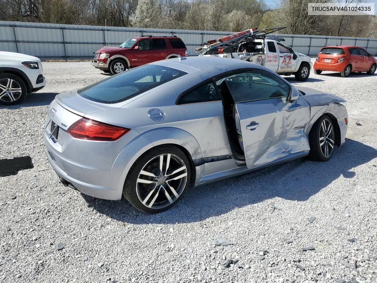 2016 Audi Tt VIN: TRUC5AFV4G1024335 Lot: 49432695