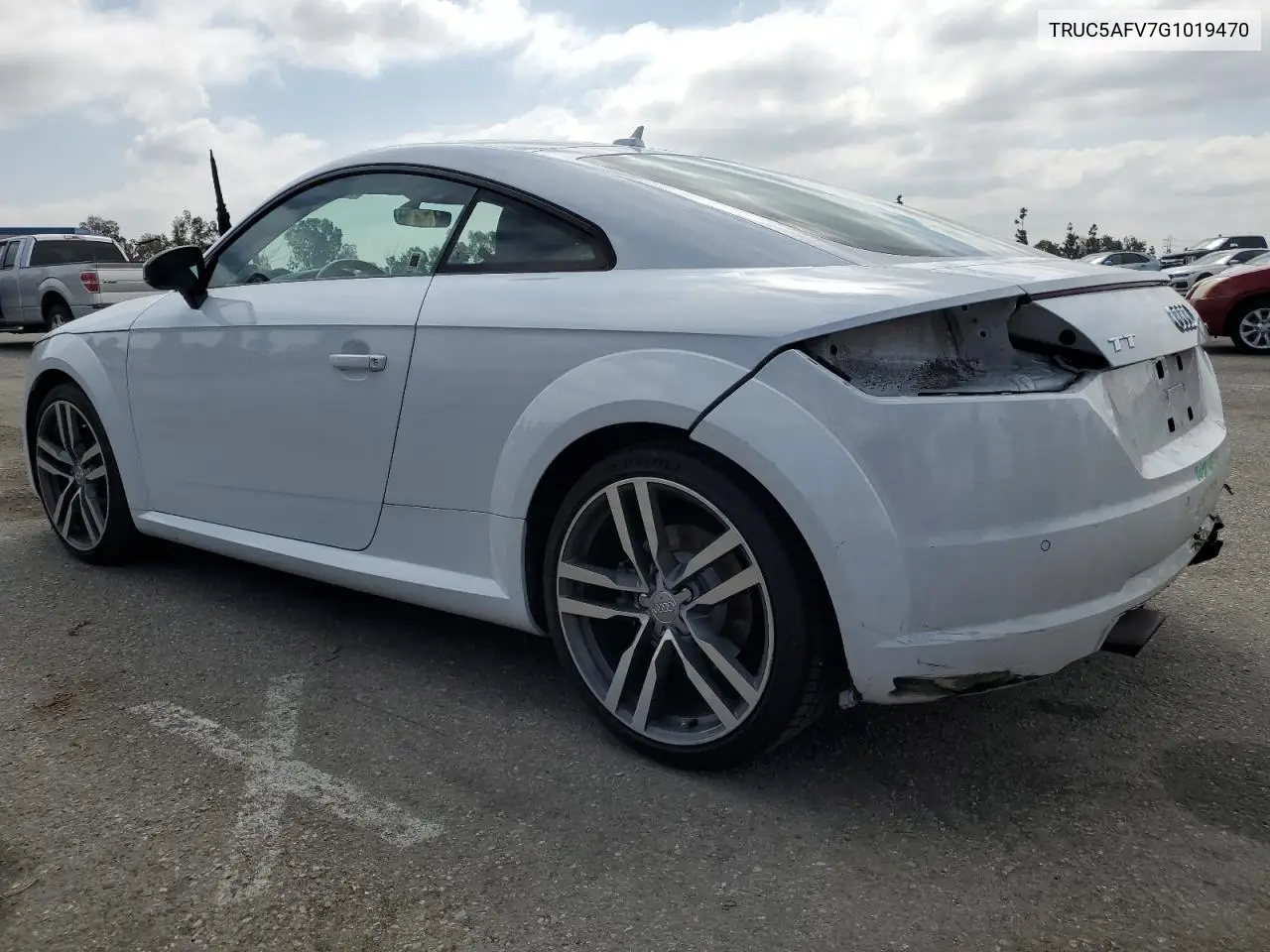 2016 Audi Tt VIN: TRUC5AFV7G1019470 Lot: 54933025