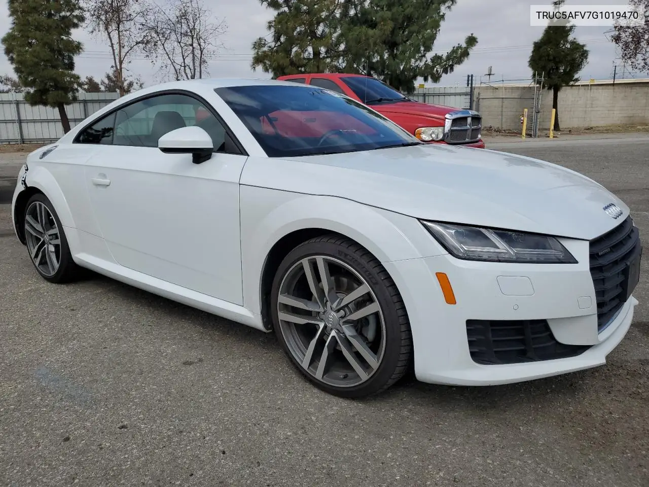 2016 Audi Tt VIN: TRUC5AFV7G1019470 Lot: 54933025