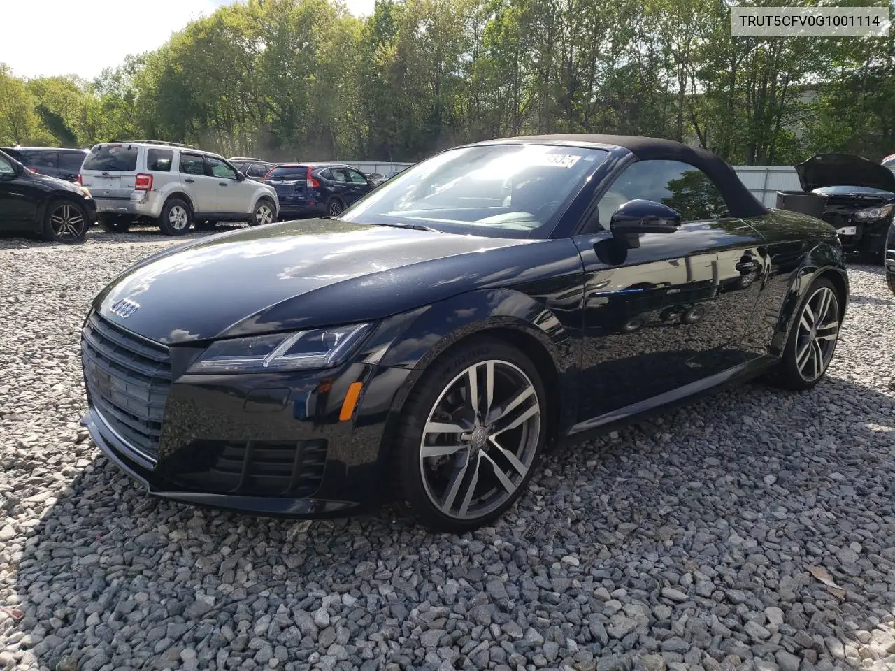 2016 Audi Tt VIN: TRUT5CFV0G1001114 Lot: 57308335