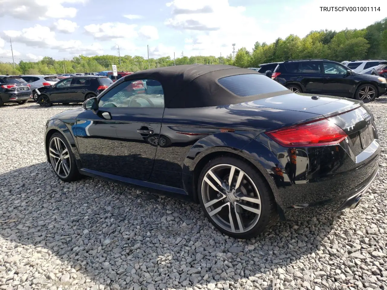 2016 Audi Tt VIN: TRUT5CFV0G1001114 Lot: 57308335