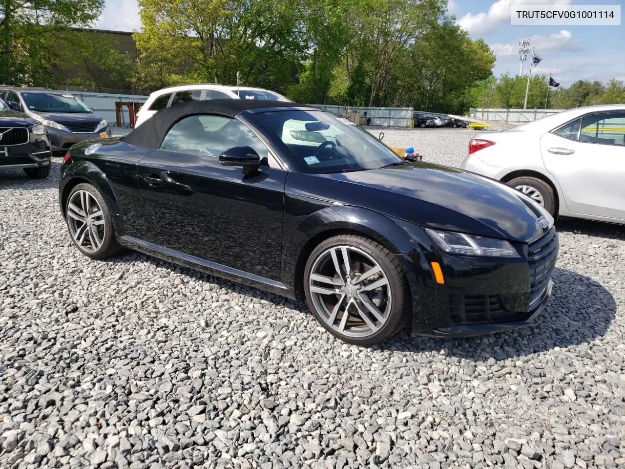 2016 Audi Tt VIN: TRUT5CFV0G1001114 Lot: 57308335
