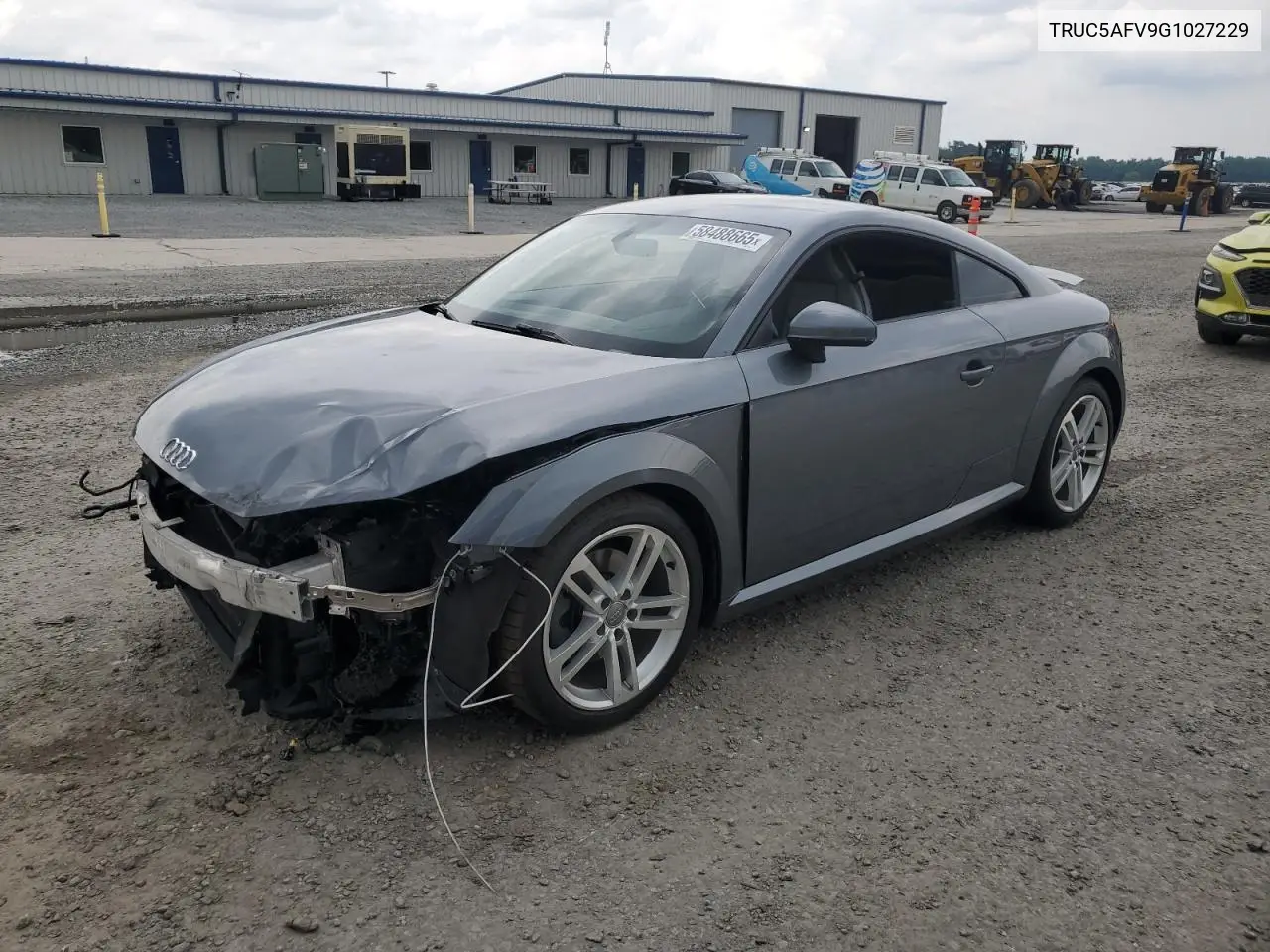 2016 Audi Tt VIN: TRUC5AFV9G1027229 Lot: 58488665
