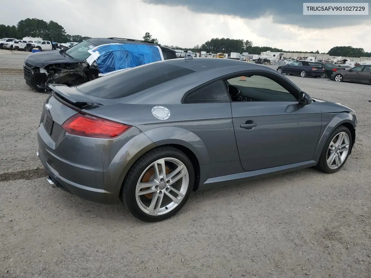 2016 Audi Tt VIN: TRUC5AFV9G1027229 Lot: 58488665