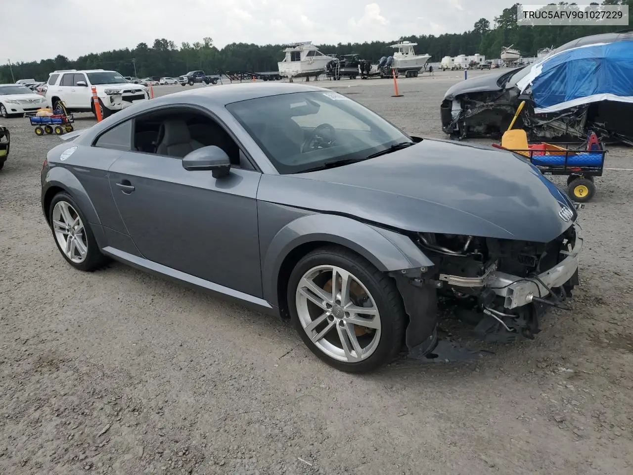 2016 Audi Tt VIN: TRUC5AFV9G1027229 Lot: 58488665