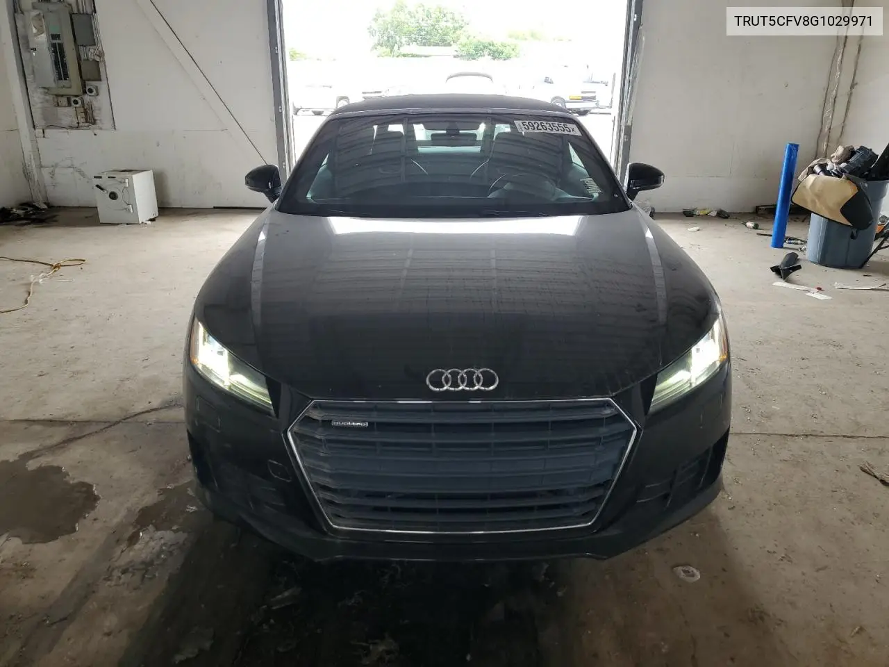 2016 Audi Tt VIN: TRUT5CFV8G1029971 Lot: 59263555