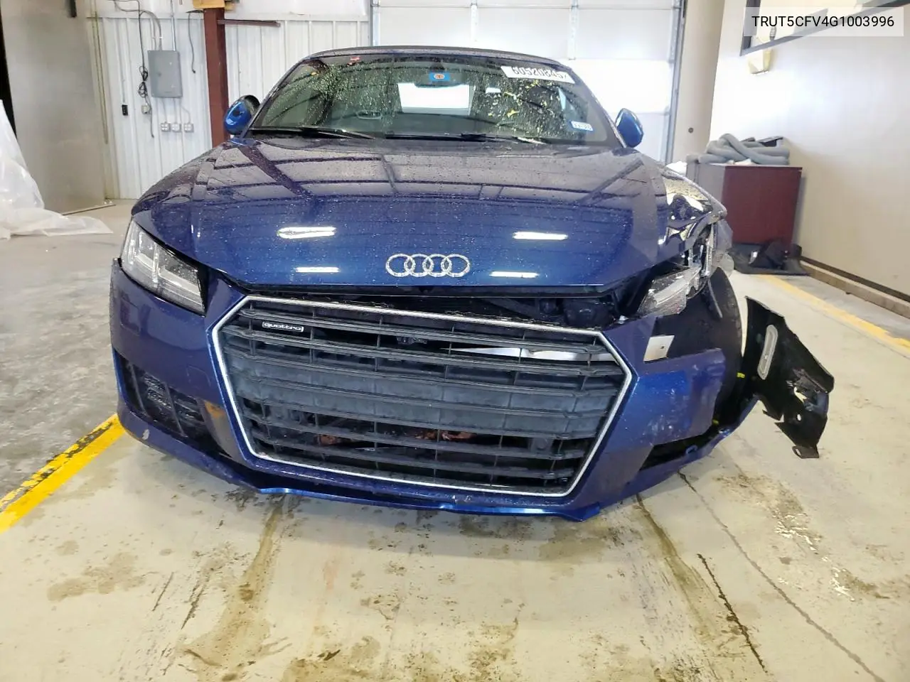 2016 Audi Tt VIN: TRUT5CFV4G1003996 Lot: 60520845