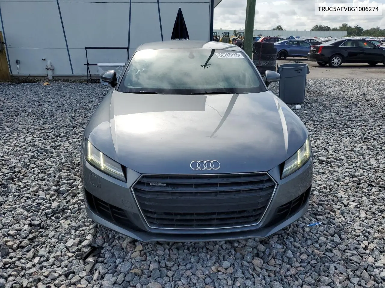 2016 Audi Tt VIN: TRUC5AFV8G1006274 Lot: 62758755