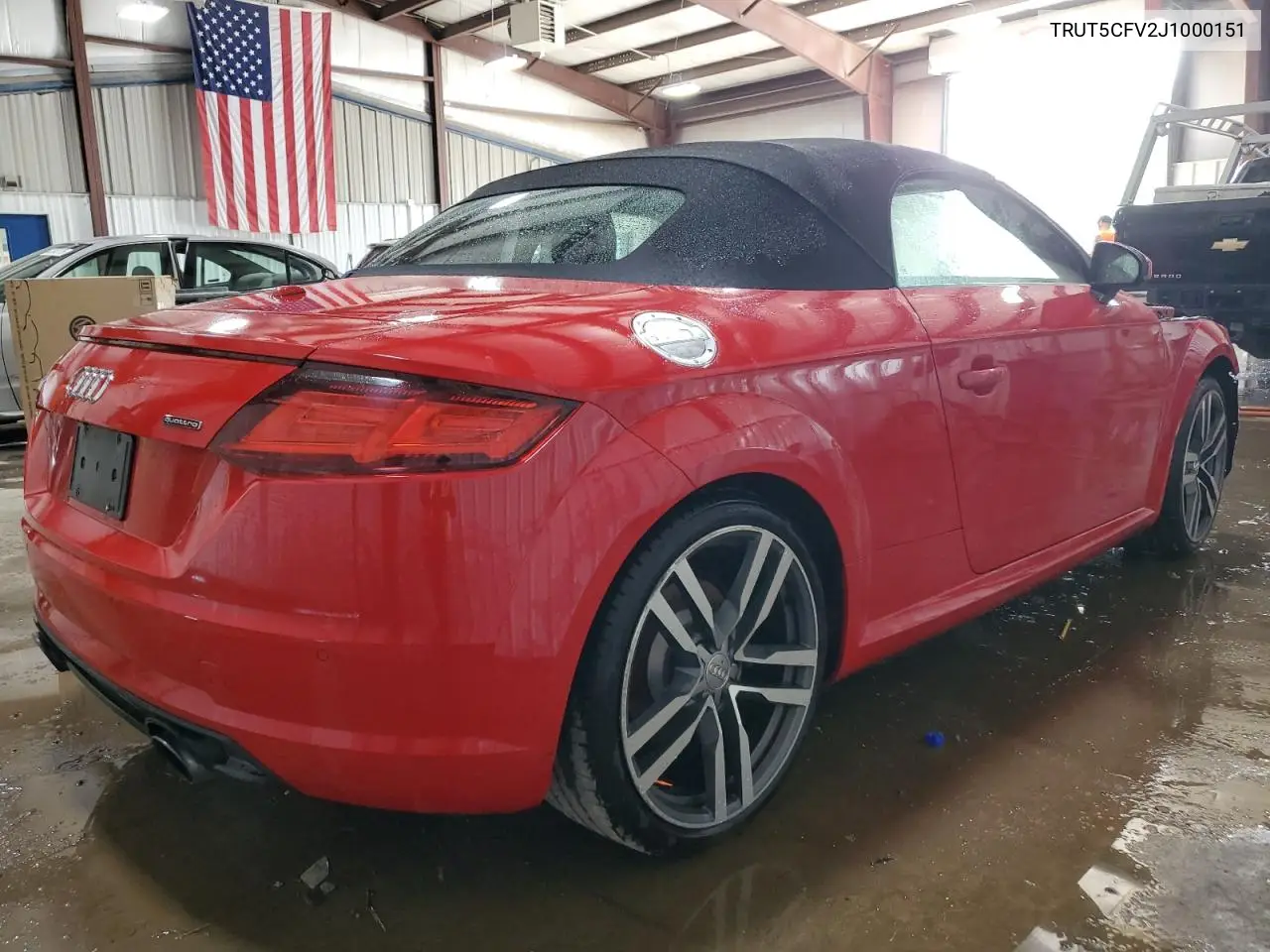 2018 Audi Tt VIN: TRUT5CFV2J1000151 Lot: 61165715