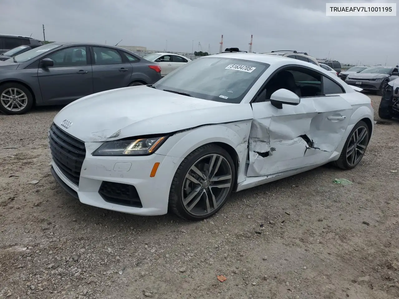 2020 Audi Tt VIN: TRUAEAFV7L1001195 Lot: 51634705