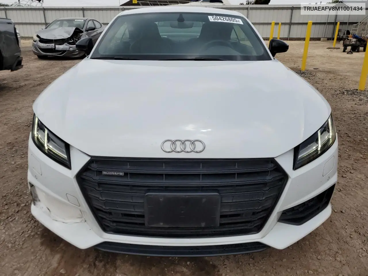2021 Audi Tt VIN: TRUAEAFV8M1001434 Lot: 50426805