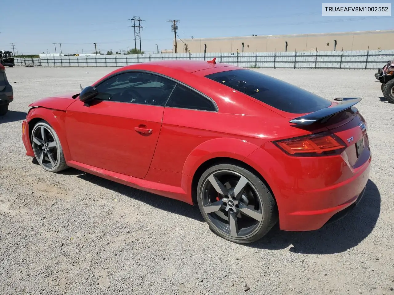 2021 Audi Tt VIN: TRUAEAFV8M1002552 Lot: 56398935