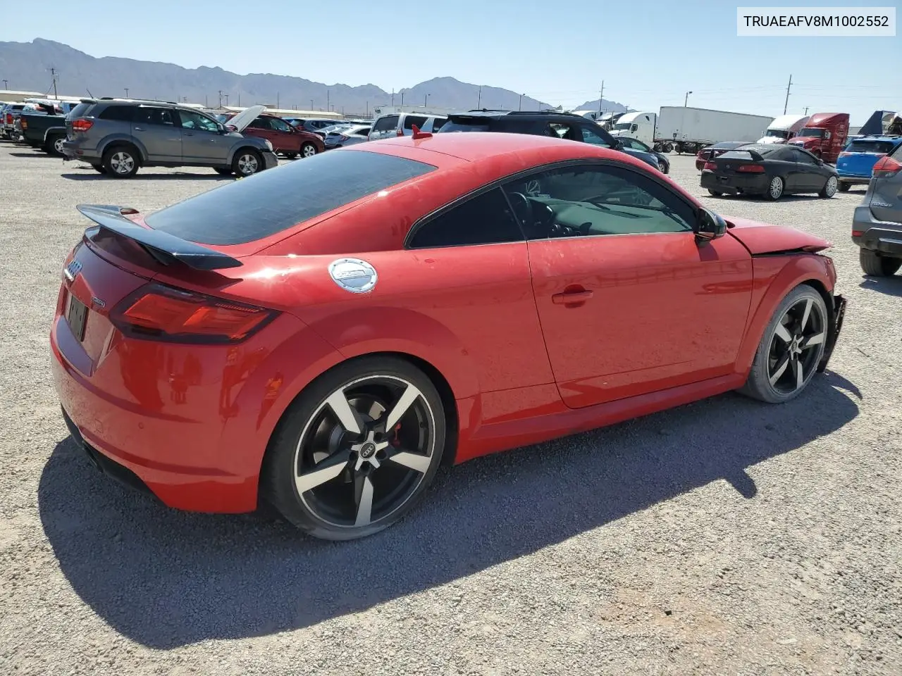 2021 Audi Tt VIN: TRUAEAFV8M1002552 Lot: 56398935