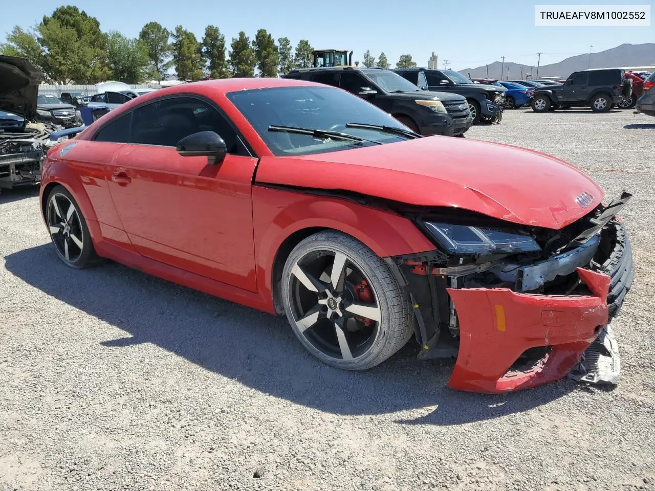 2021 Audi Tt VIN: TRUAEAFV8M1002552 Lot: 56398935