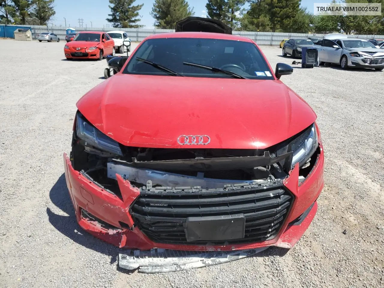 2021 Audi Tt VIN: TRUAEAFV8M1002552 Lot: 56398935