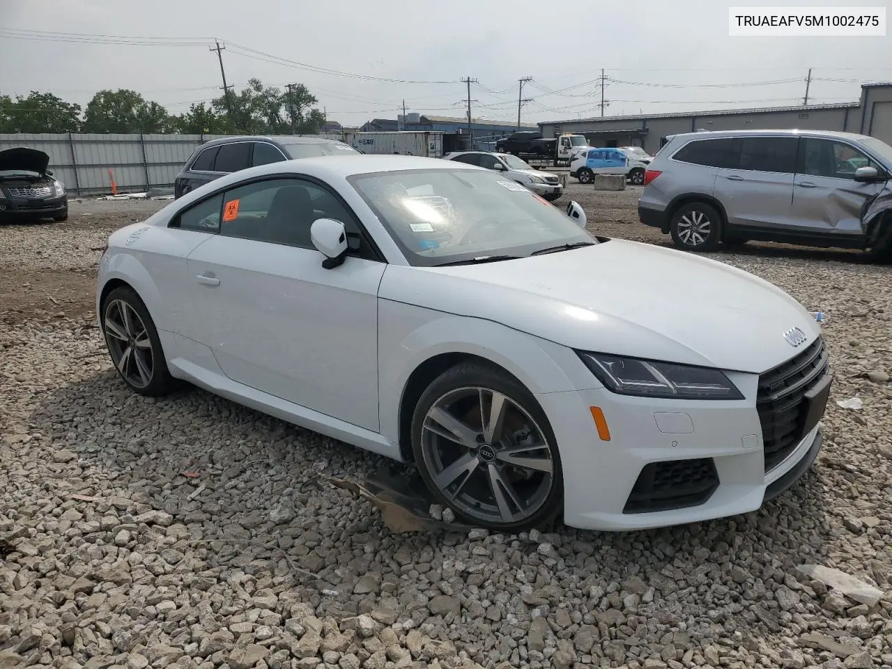 2021 Audi Tt VIN: TRUAEAFV5M1002475 Lot: 59560085