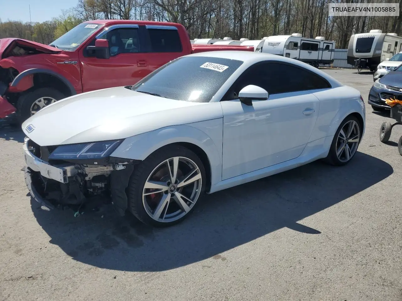 2022 Audi Tt VIN: TRUAEAFV4N1005885 Lot: 53114645