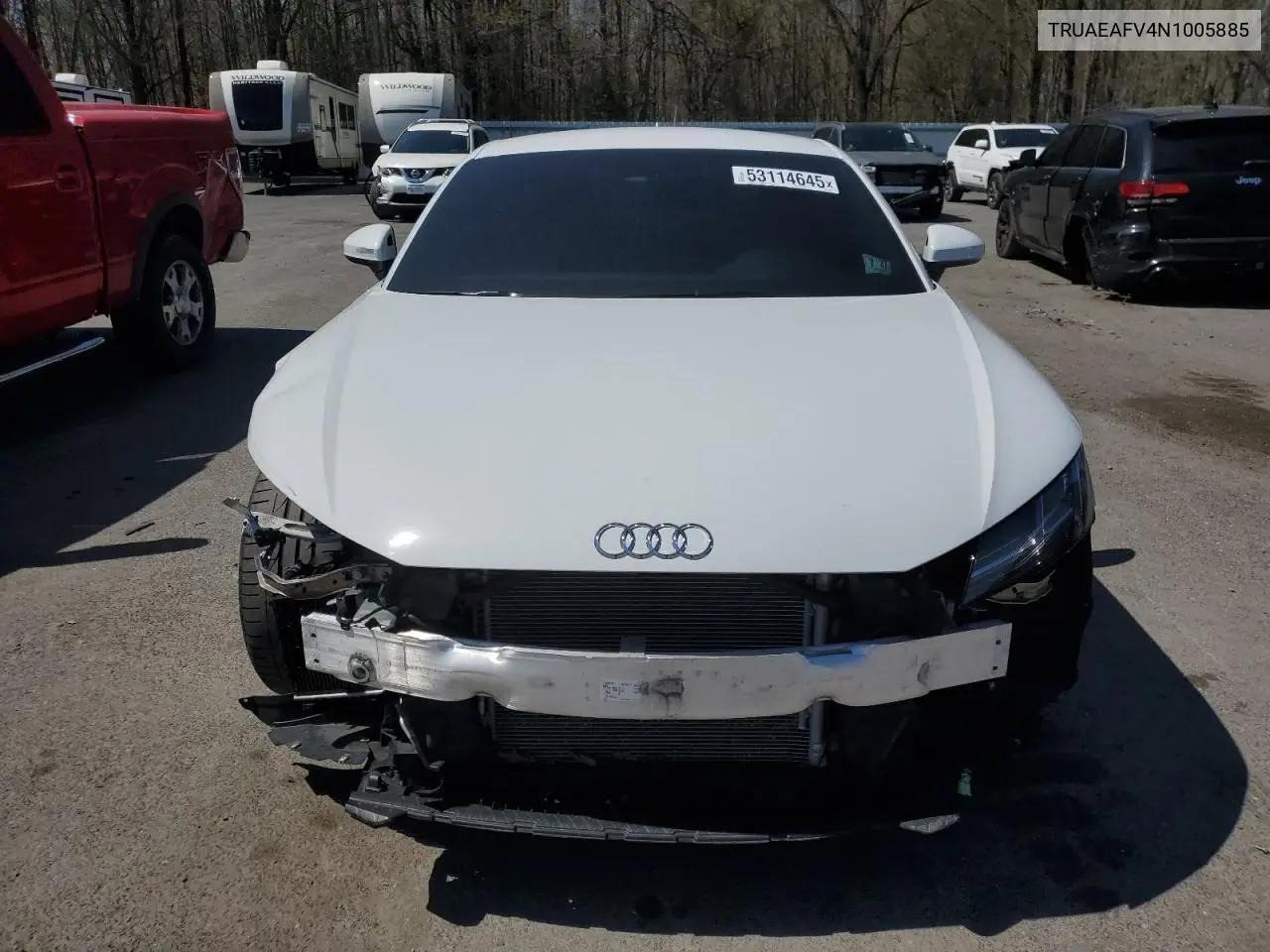 2022 Audi Tt VIN: TRUAEAFV4N1005885 Lot: 53114645