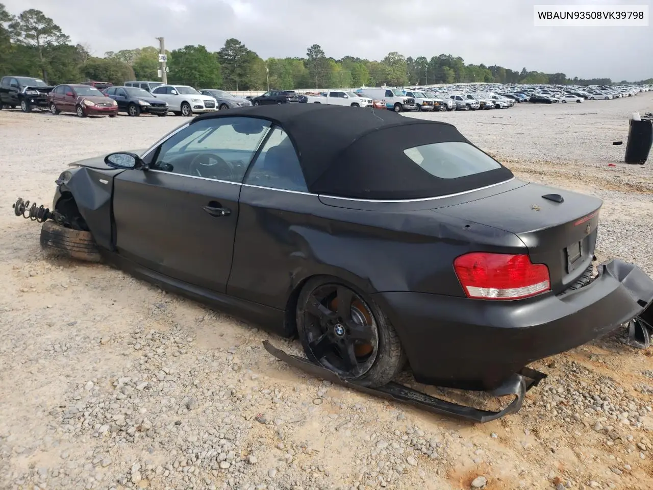 2008 BMW 135 I VIN: WBAUN93508VK39798 Lot: 51617375