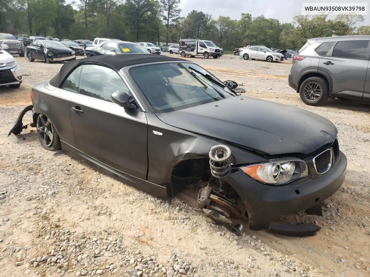 2008 BMW 135 I VIN: WBAUN93508VK39798 Lot: 51617375
