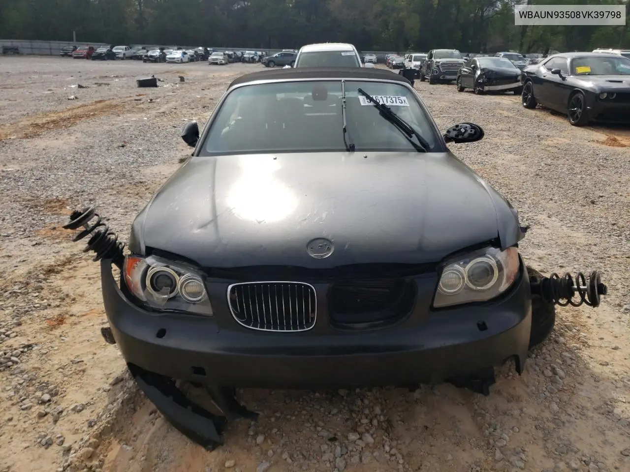 2008 BMW 135 I VIN: WBAUN93508VK39798 Lot: 51617375