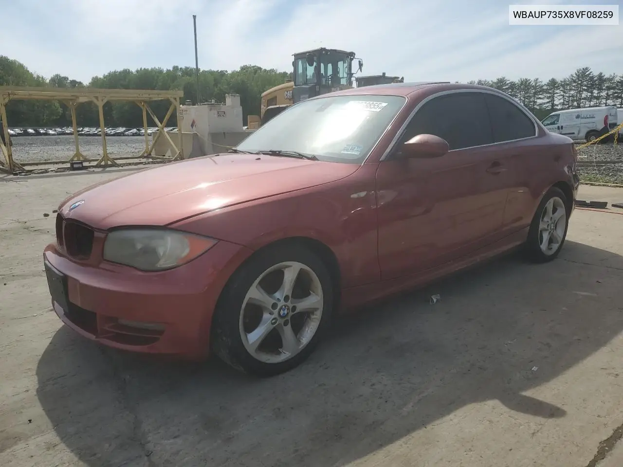 2008 BMW 128 I VIN: WBAUP735X8VF08259 Lot: 56908855