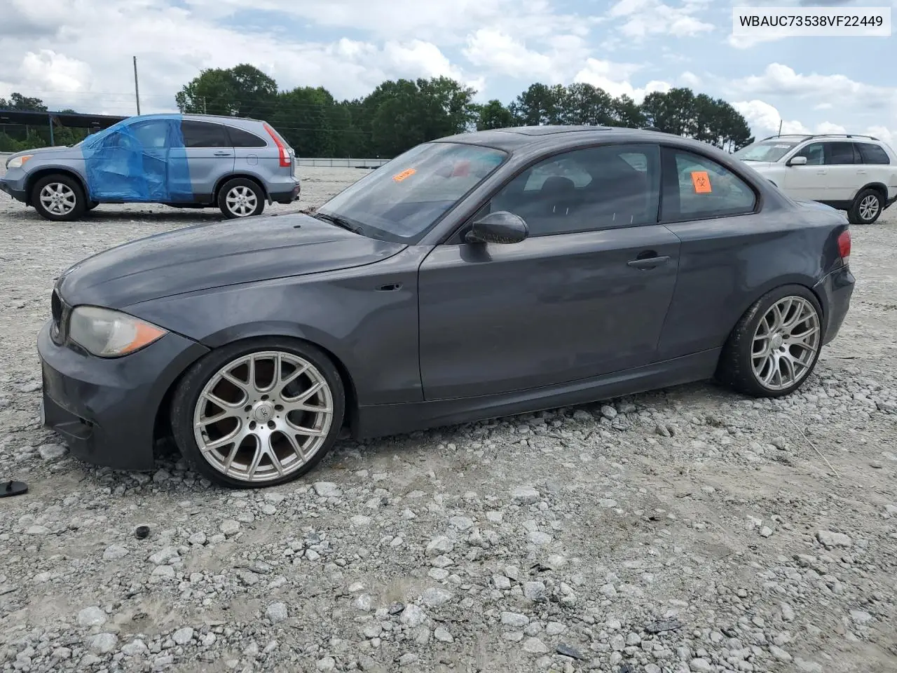 2008 BMW 135 I VIN: WBAUC73538VF22449 Lot: 57001865