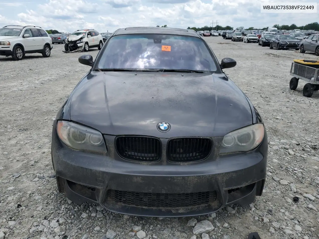 2008 BMW 135 I VIN: WBAUC73538VF22449 Lot: 57001865