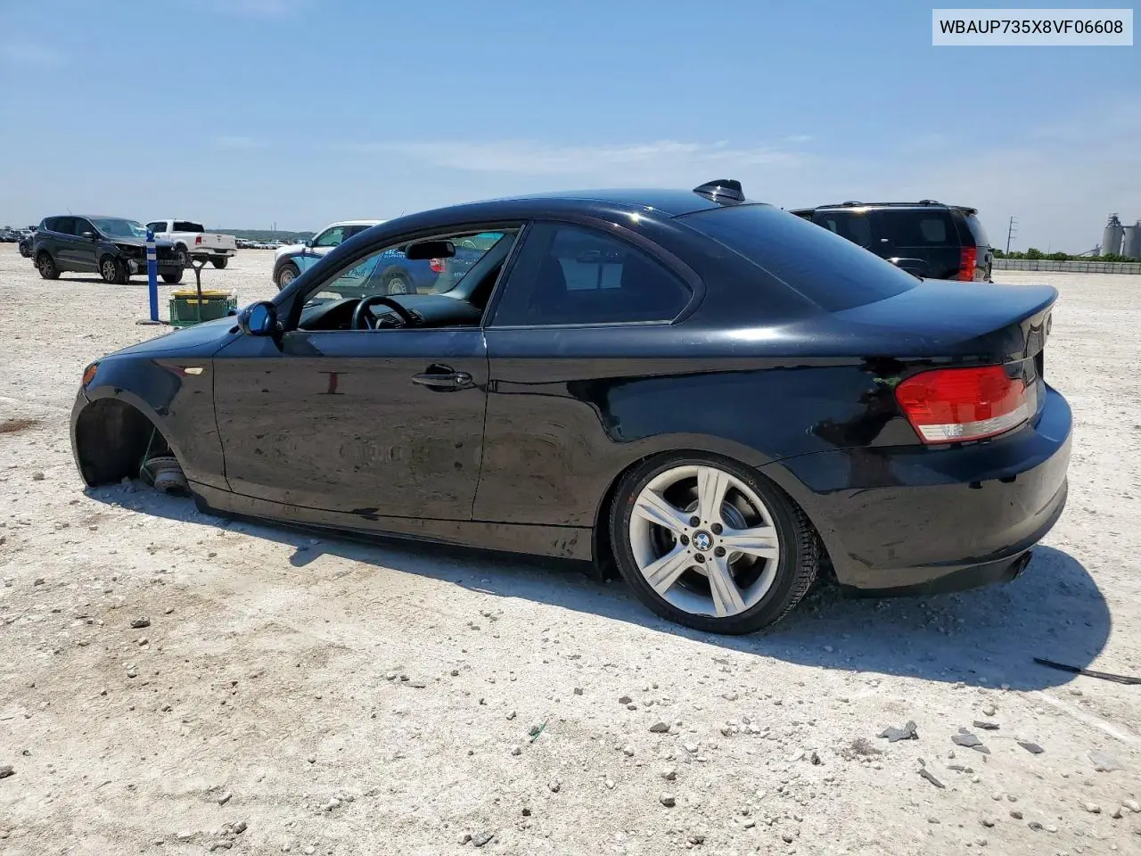 2008 BMW 128 I VIN: WBAUP735X8VF06608 Lot: 57215505