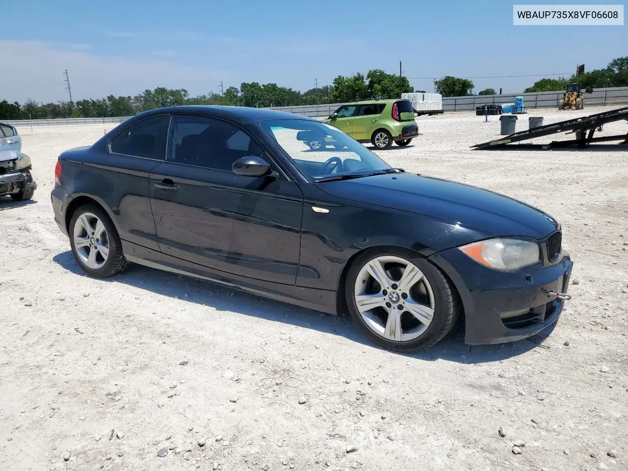 2008 BMW 128 I VIN: WBAUP735X8VF06608 Lot: 57215505