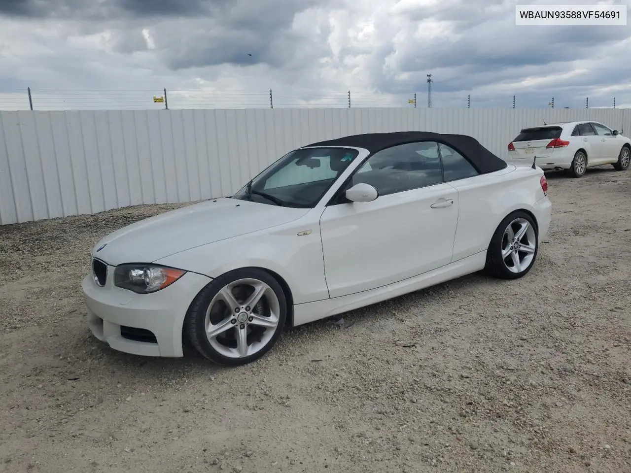 2008 BMW 135 I VIN: WBAUN93588VF54691 Lot: 60436025