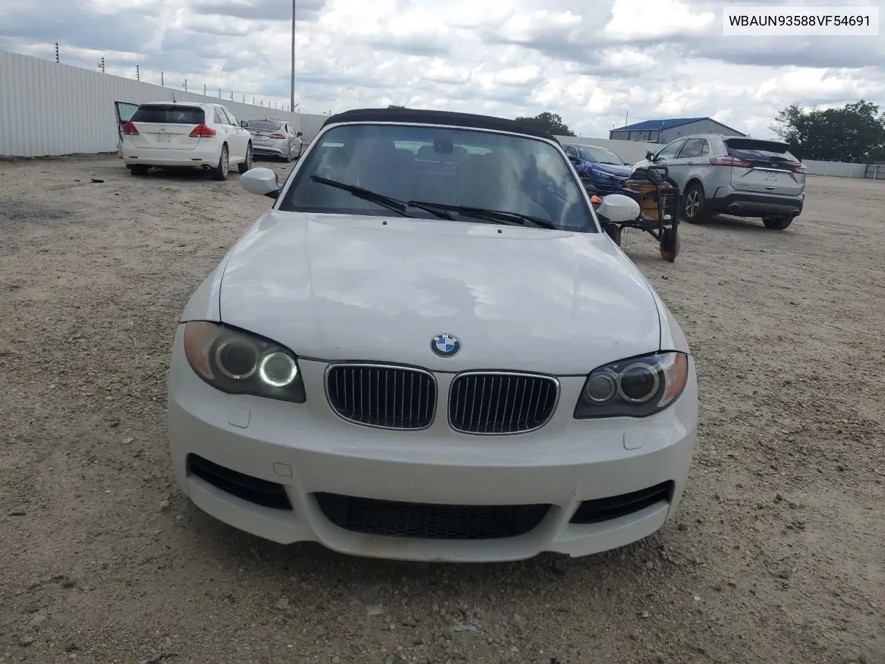 2008 BMW 135 I VIN: WBAUN93588VF54691 Lot: 60436025