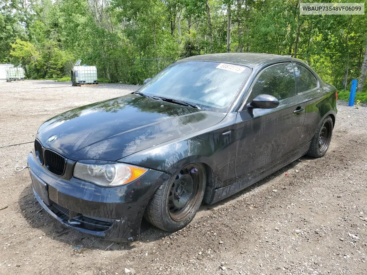 2008 BMW 128 I VIN: WBAUP73548VF06099 Lot: 60872715