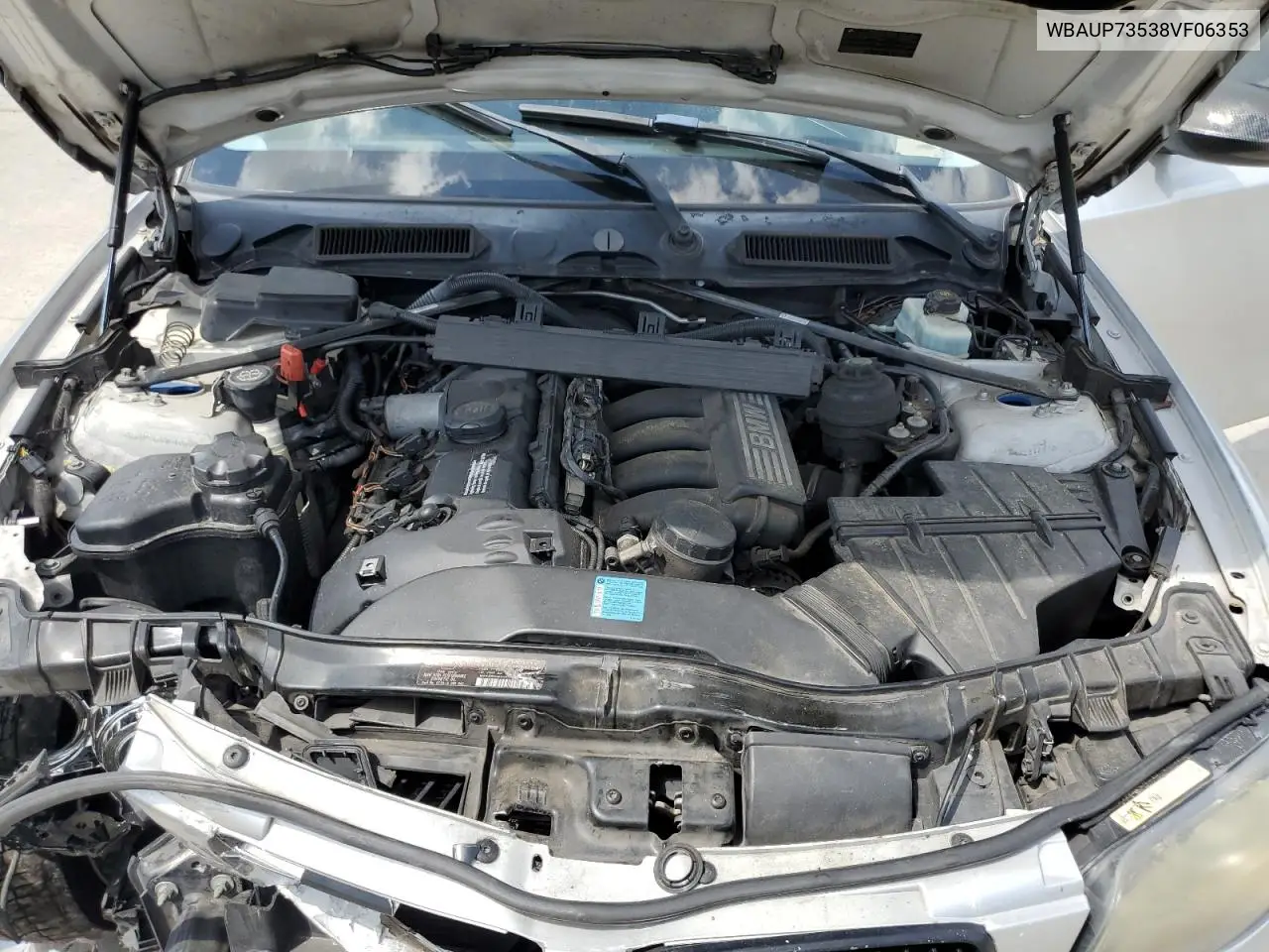 2008 BMW 128 I VIN: WBAUP73538VF06353 Lot: 61544775